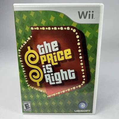 The Price Is Right Nintendo Wii Video Game Complete w/ Case Manual Ubisoft - Image 1 of 4