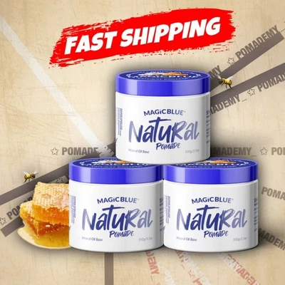 COMBO NATURAL POMADE + HONEY (HAIR TREATMENT) X3 - Image 1 of 4