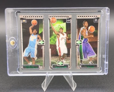 2003-04 Topps Rookie Matrix LeBron James 111 - Carmelo Anthony 113 - TJ Ford 118 - Image 1 of 4