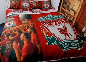 Liverpool Duvet Cover With 2 pillow case set size Single (135cm*200cm) - Picture 1 of 3