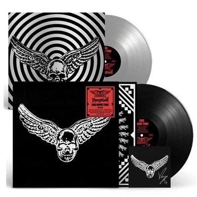 Yungblud & Aerosmith - One More Time - Silver & Black Vinyl + SIGNED - Image 1 of 3