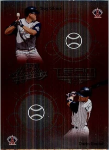 2002 Absolute Memorabilia Team Tandems BASEBALL You Pick - Picture 1 of 25