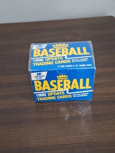 1990 Fleer Baseball Update Trading Cards - 10th Anniversary - Factory Sealed - Picture 1 of 3