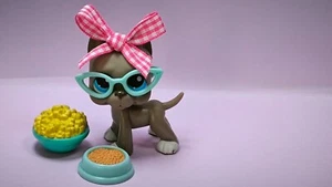 LPS #184 Deutsche Dogge Hund Dogge Argentinisch Authentic Littlest Pet Shop Hasbro 003 - Bild 1 von 7