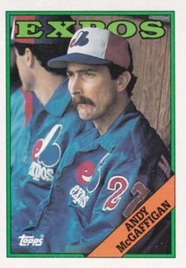 1988 TOPPS...ANDY McGAFFIGAN...NRMT...CARD# 488...EXPOS...FREE COMBINED SHIPPING - Bild 1 von 1