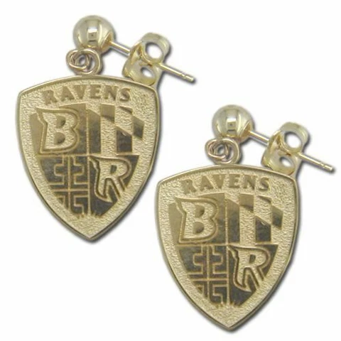 Baltimore Ravens Earrings Cover