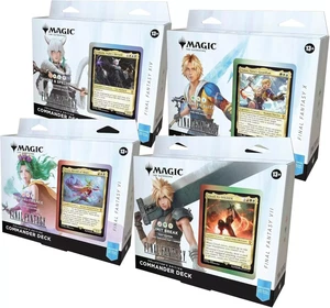 Magic: The Gathering Final Fantasy Collector's Ed. Commander Deck Bundle IN HAND - Picture 1 of 7