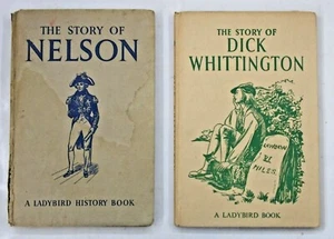 2 x Ladybird Books The Story of Nelson 1957 & The Story of Dick Whittington  - Bild 1 von 12