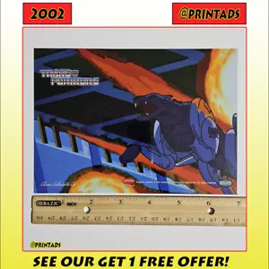 🤖 2002 Ravage Large Transformers Animation Art Cel Card! 🔥 - Picture 1 of 1