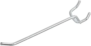 53100A 4 Inch Heavy Duty Pegboard Hooks Kit, 50 Pack, 1/8" Peg Hooks for 1” Spac - Picture 1 of 12