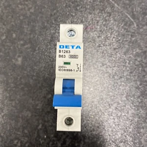 Deta Mcb .63 Amp,B Type.B1263 - Picture 1 of 5