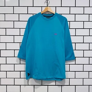 10 CAMISETA DE MALLA 3/4 DEEP BREEZE verde azulado - Imagen 1 de 6