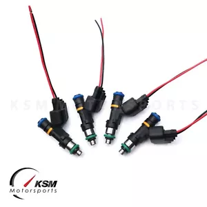 Set 4 1000cc fuel injectors for 2009-2012 HYUNDAI GENESIS 2.0T fit BOSCH EV14 - Picture 1 of 12