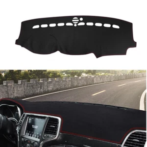 Alfombrilla de cuero para tablero de coche para Jeep Grand Cherokee 2011-2017 cubierta de tablero - Imagen 1 de 13