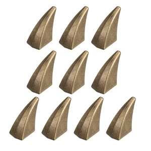 10set Cat Claw Spikes 17mm Horn Screw Rivets Leather-Craft Accessories, Bronze - Picture 1 of 7
