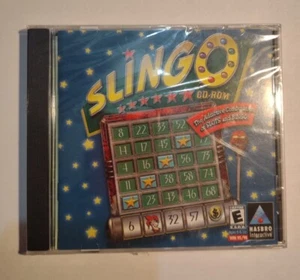 Slingo PC CD-Rom Game 1998 Hasbro Interactive Bingo Slots Combination Game New - Picture 1 of 3