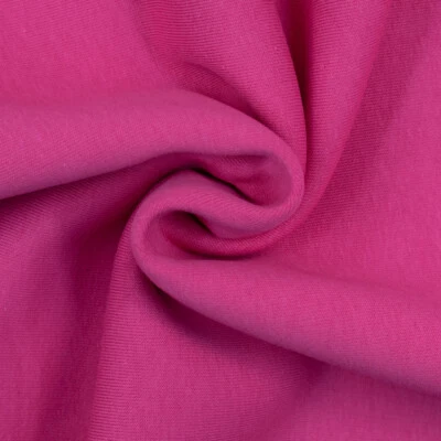 Sweatshirt Stoff uni pink (Preis= 0,5 Meter) - Bild 1 von 3