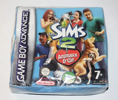 *Authentic New & Sealed* Nintendo Game Boy Advance GBA The Sims 2 Pets GameBoy - Image 1 of 4