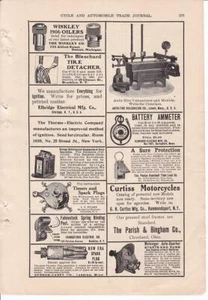 1906 Curtiss Motorcycle Ad/ Hammondsport NY - Picture 1 of 1