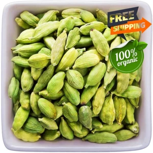  Green Cardamom Pods Whole Organic Natural Ceylon Spice Masala Chai Tea Coffee - Picture 1 of 11