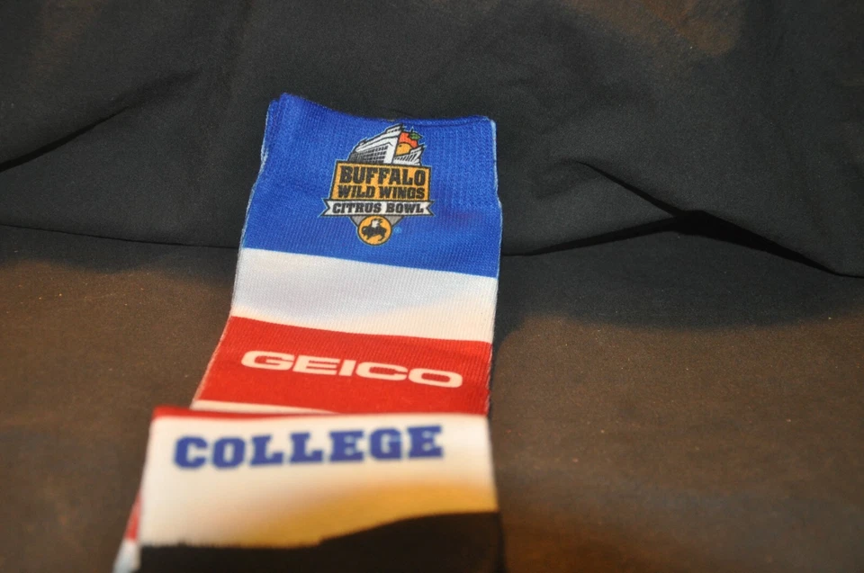 CALCETINES---GEICO---TAZÓN DE CÍTRICOS---ALAS SALVAJES DE BÚFALO--NUEVOS Foto 1 de 1