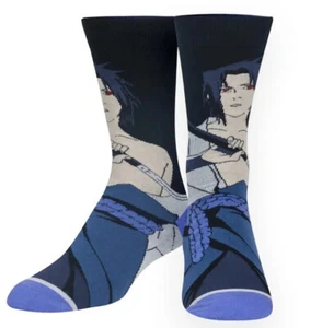 Odd Sox, Unisex, Anime, Kakashi, Crew, Novelty Funny Cool Cartoon Adult Swim New - Picture 1 of 6