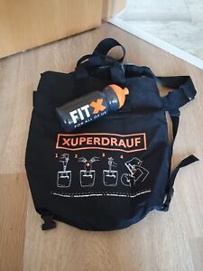 FIT X praktischer Sport Rucksack m. Logo /40x40 & Trinkflasche NEU