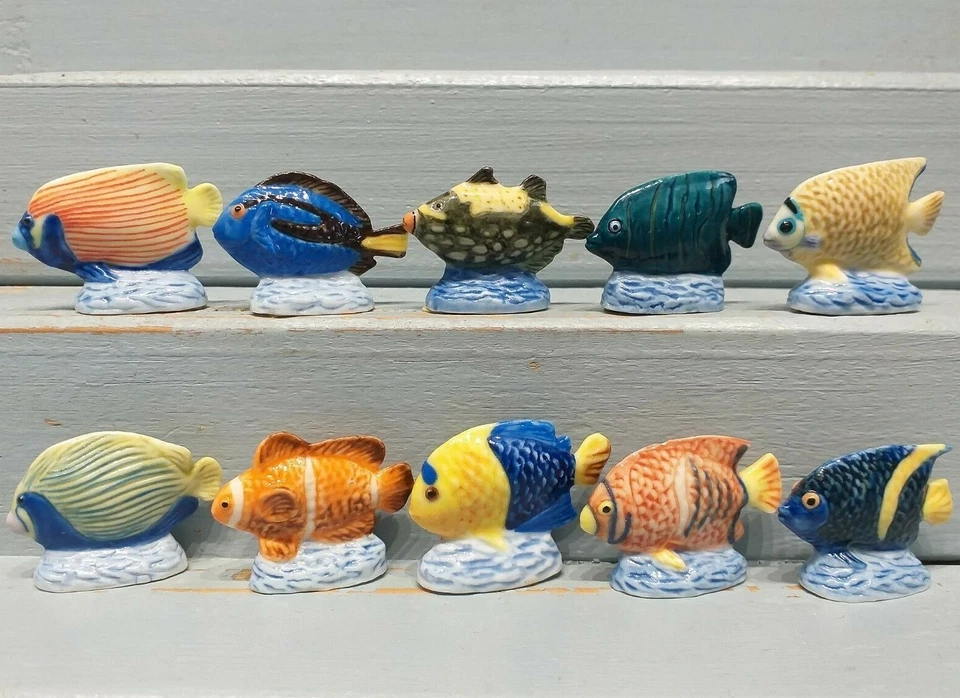 Série complète de fèves LES POISSONS EXOTIQUES 2001 CADOLAND * 77.137 - Photo 1/1