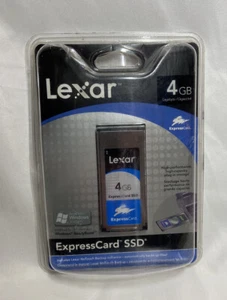ExpressCard SSD 4GB Lexar Memory Card XDCAM ReadyBoost Plug & Play EX4GB-431 - Picture 1 of 2