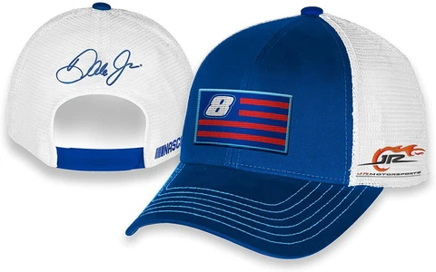 Dale Earnhardt Jr. #8 Flag Richmond Race USA 9/11 Tribute Never Forget Blue Snap Cover