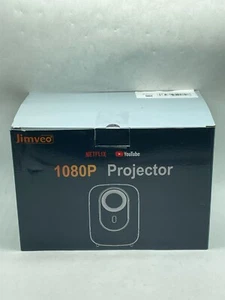 4K Projector with Wifi & Bluetooth, Jimveo 800 ANSI Native 1080P, ''READ'' - Picture 1 of 7