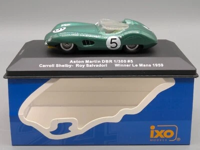 Modellautos 1:43 IXO Aston Martin DBR1 Winner 24H Le Mans 1959 #5 Shelby mit OVP - Bild 1 von 4
