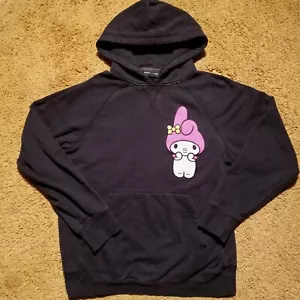 Felpa con cappuccio The Hundreds x Sanrio My Melody Pullover S nera ricamata invecchiata - Foto 1 di 15