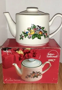 Weihnachten im Juli Vintage Noel International Kaffeeservice Hergestellt in Japan - Bild 1 von 4