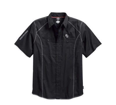 Camisa de manga corta Harley-Davidson Performance para hombre 99016-17VM Foto 1 de 4