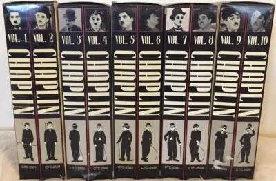 Charlie Chaplin VHS The Collection - Box Set: Volumes 1-10 1993 - Image 1 of 4