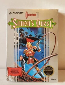 Castlevania II 2 Simon's Quest (Nintendo NES 1987) Black Seal Factory Sealed - Picture 1 of 8