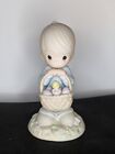 Precious Moments Figurine Wishing You A Basket Full Of Blessings 109924 Enesco