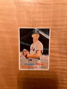 1957 TOPPS BASEBALL #189 WILLARD NIXON!! $1 SHIPPING!! - Picture 1 of 2