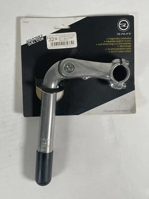 Sunlite Adjustable Alloy Quill 1-1/8in. Stem 110mm Length Silver 25.4mm Steerer - Image 1 of 4