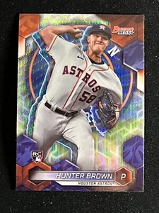 2023 Bowman's Best HUNTER REFRACTOR ONDA MARRÓN ASTROS RADIOCONTROL #5 - Imagen 1 de 2