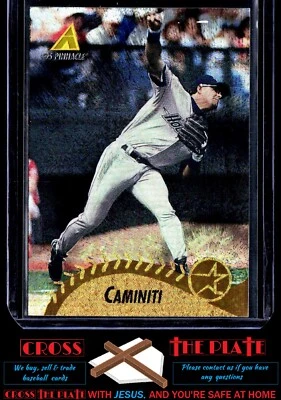 1-1995 Pinnacle Museum Collection Ken Caminiti Houston Astros #82 ! - Image 1 of 2