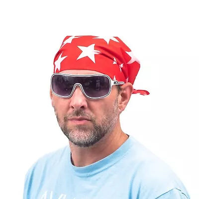 Randy Macho Hombre Salvaje Réplica Estrella Impresa Halloween Disfraz Bandana Foto 1 de 4