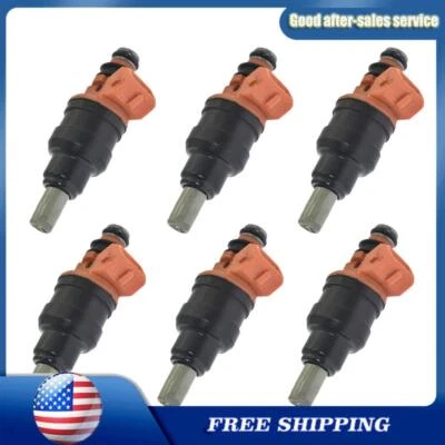 6x Inyector de combustible para Chrysler Sebring Dodge Stratus Avenger Mitsubishi Mirage Foto 1 de 4