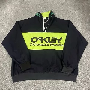 Oakley Thermonuclear Protection Jacket Vtg 1980s ULTRA RARE Black Made In USA - Picture 1 of 8