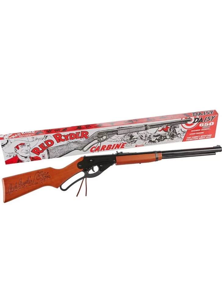NEW - Daisy Outdoor Model 1938 Red Ryder BB Gun Wood Grain - Image 1 of 1
