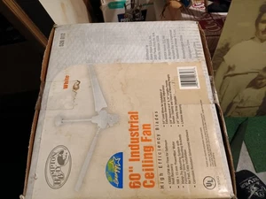 Hampton Bay 60-inch Industrial Ceiling Fan New with Tie - Picture 1 of 8