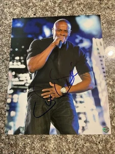 Dr Dre Hand Signed 8x10 Photo With Third Party Holo COA - Picture 1 of 4
