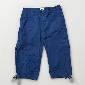 Pantalone Capri St Johns Bay donna taglia 8 vita media taglia blu stile escursionismo - Foto 1 di 6