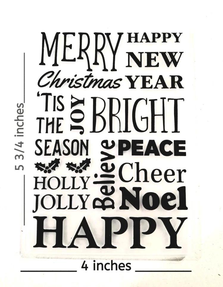 Carpeta de grabados de Navidad, álbumes de recortes, fabricación de tarjetas, suministros de artesanía Foto 1 de 4